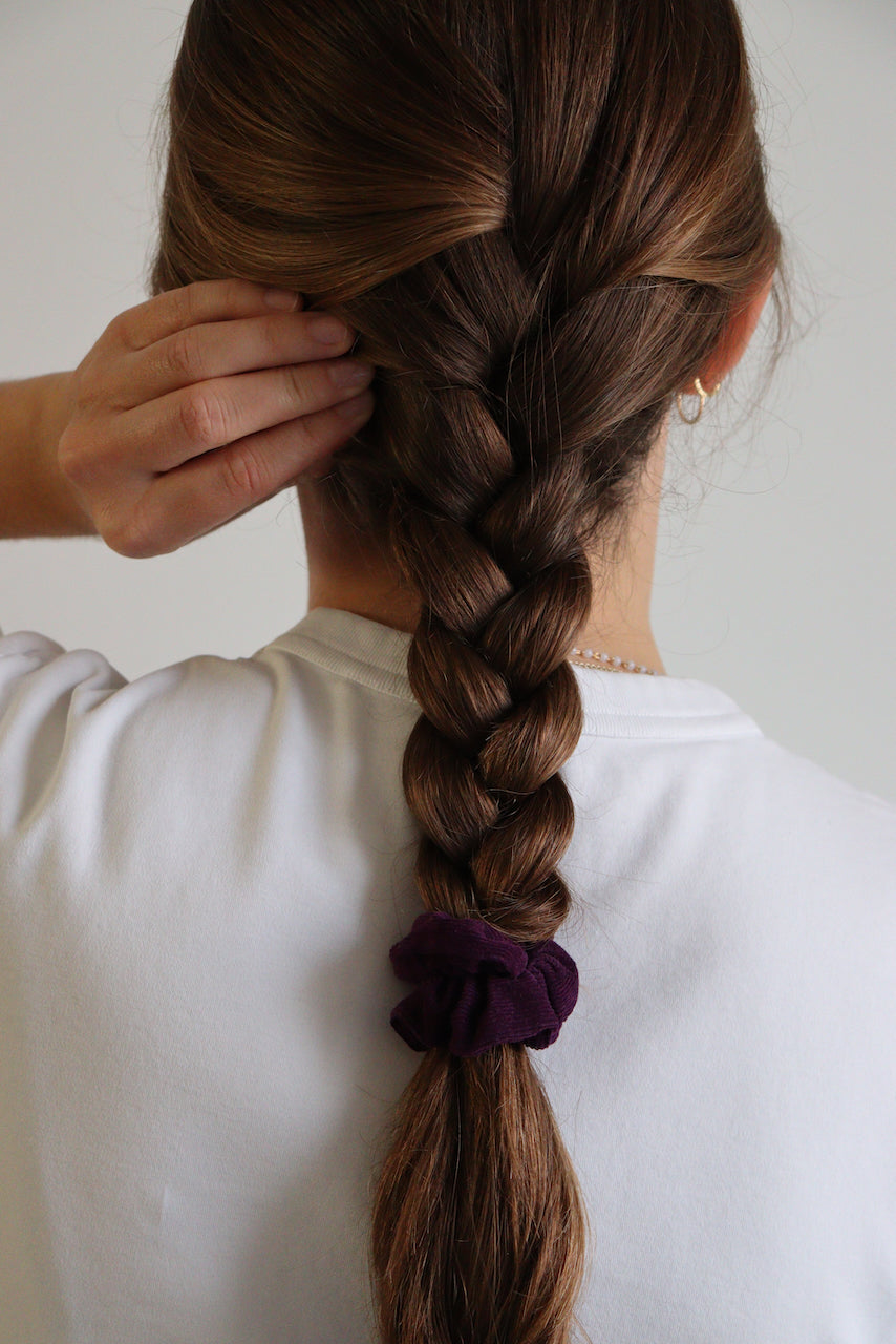 Gaby velours violet