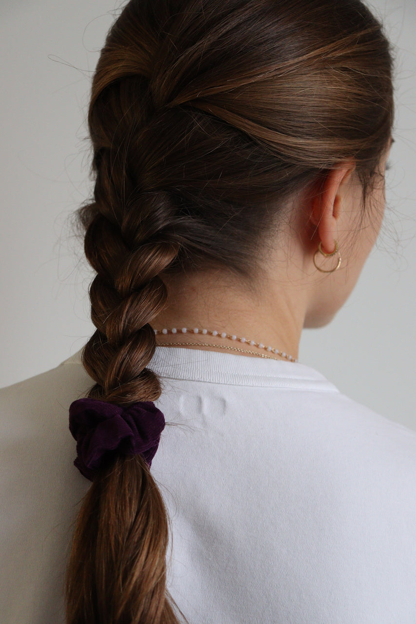 Gaby velours violet