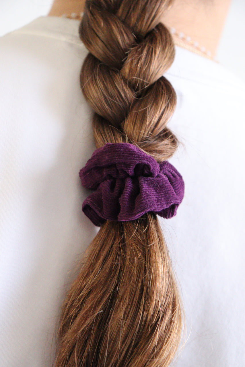 Gaby velours violet