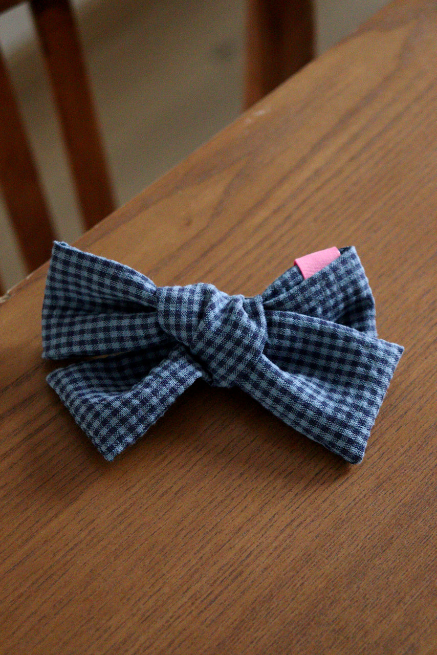 Louise seersucker bleu