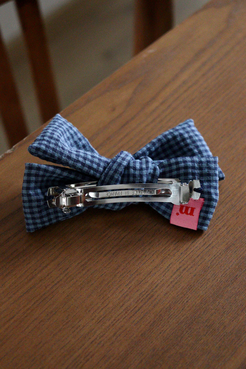 Louise seersucker bleu