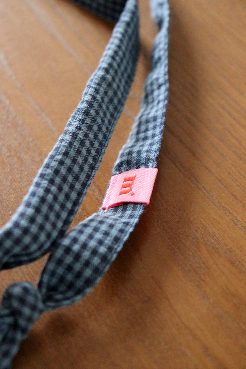 César Seersucker Bleu