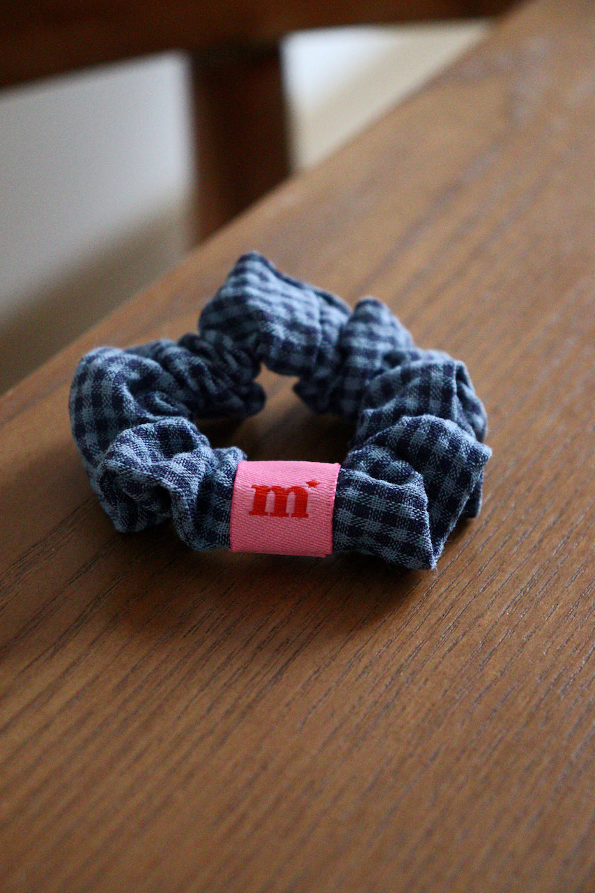 Gaby seersucker bleu