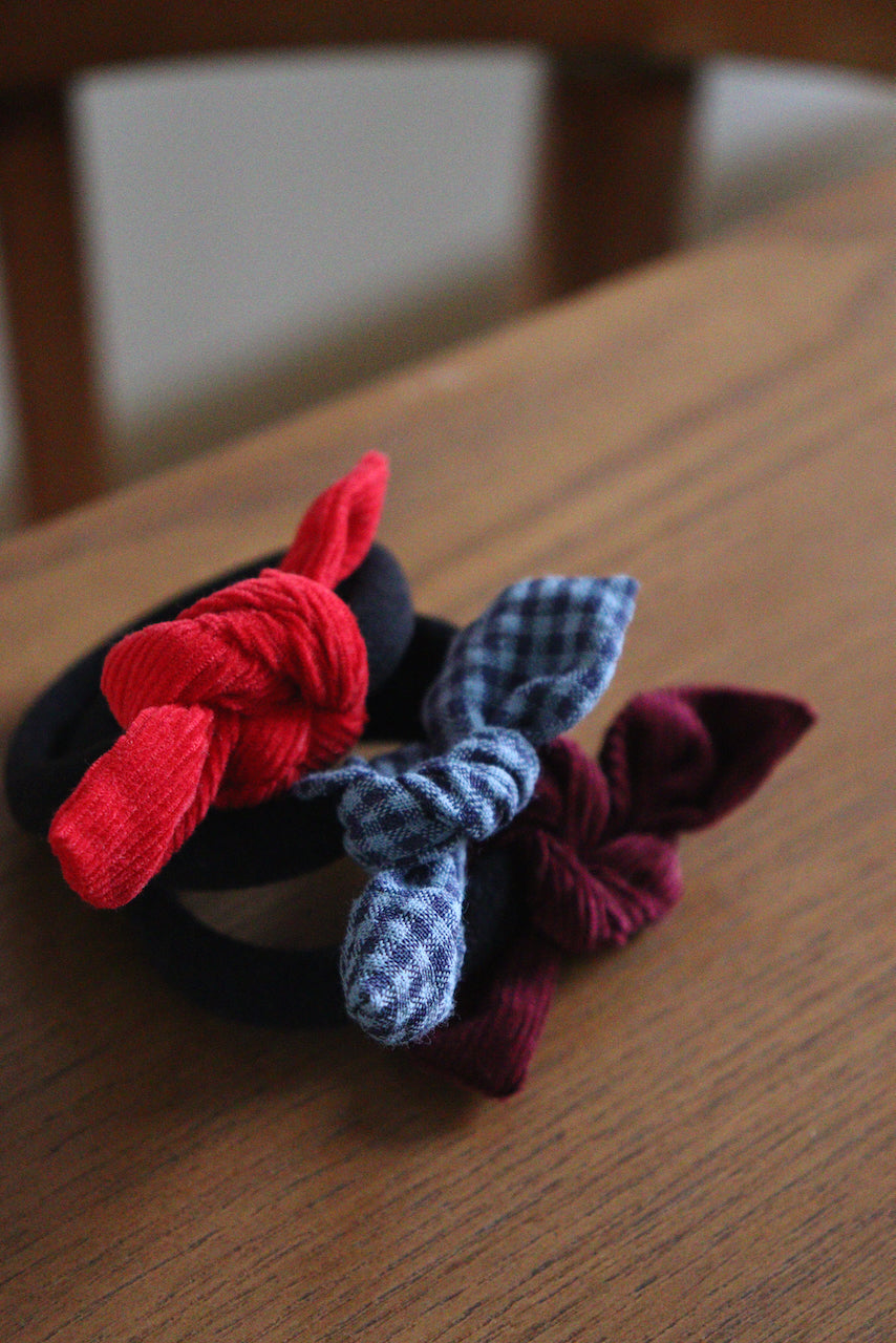 Trio Heidi Girl Seersucker bleu