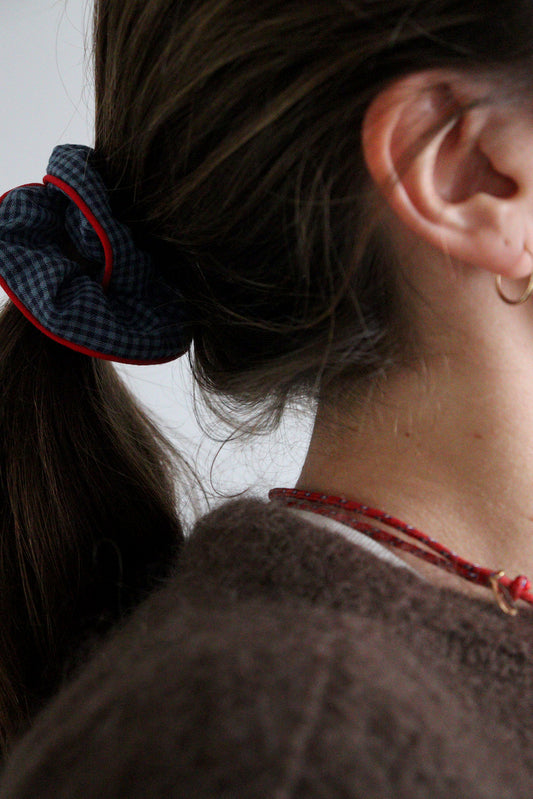 Karlie seersucker bleu