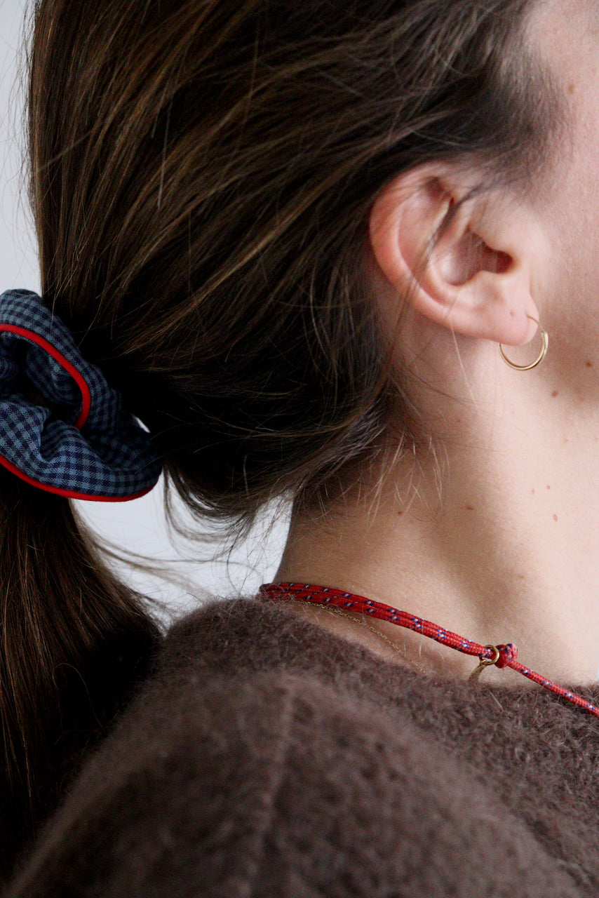 Karlie seersucker bleu