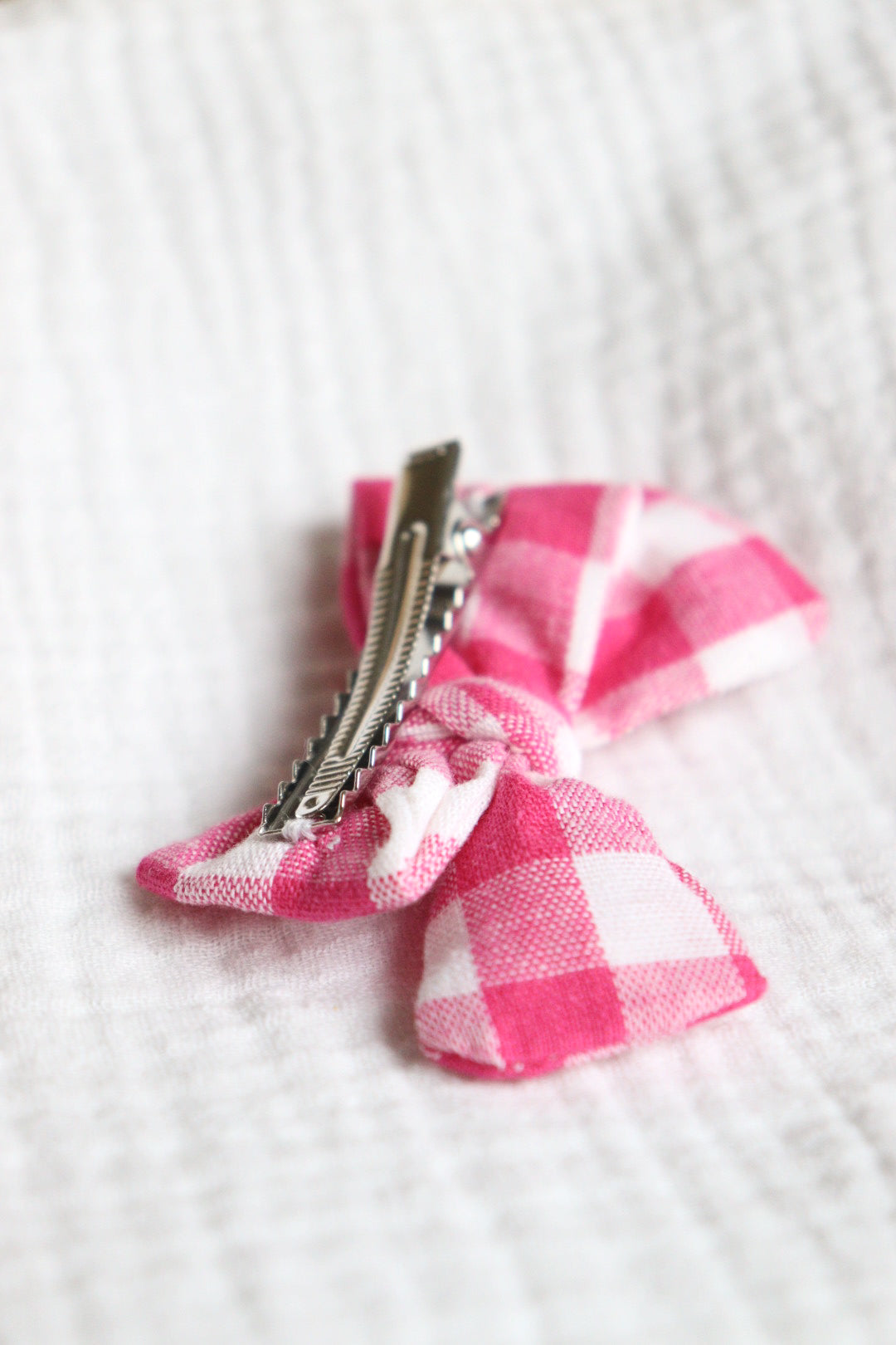 Isaure Vichy Fuchsia