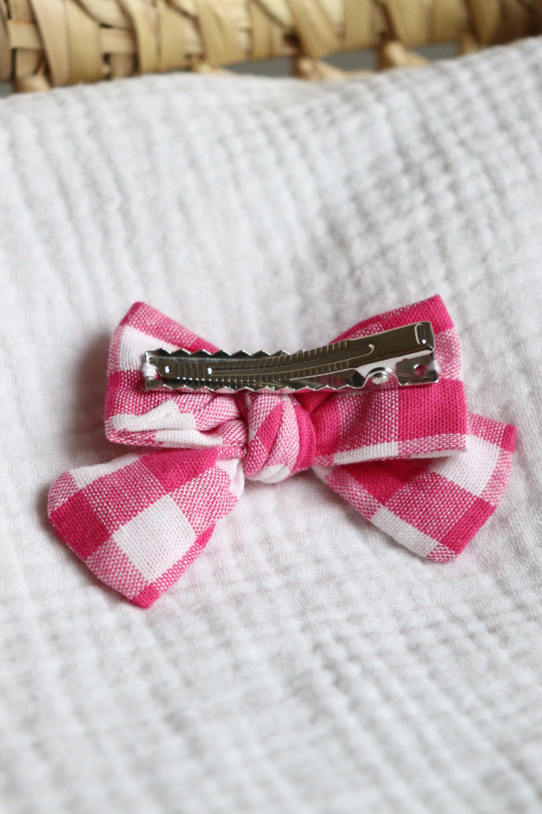 Isaure Vichy Fuchsia