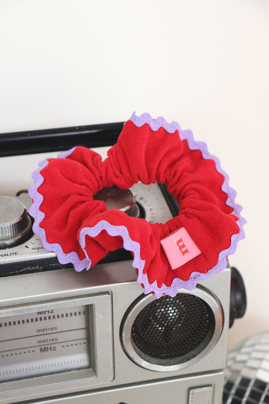 Kelly Velours rouge