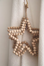 Charger l&#39;image dans la galerie, Etoile perles bois